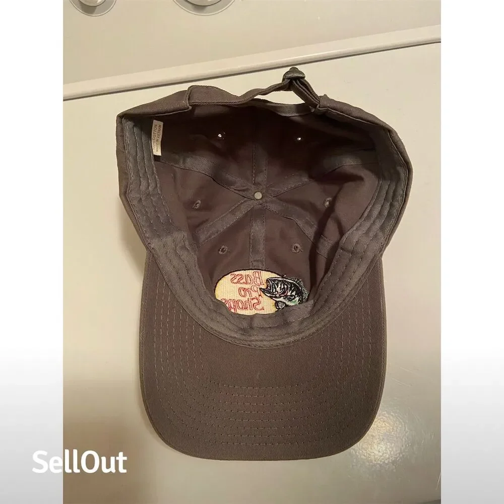 Bass Pro Shops Brown Adjustable Baseball Cap Unisex Outdoor Hat